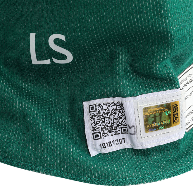 Auction LOT 095 - Lance Stroll 2025 Aston Martin Aramco F1 Team Race Spec Balaclava