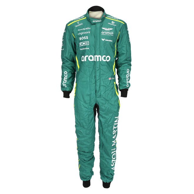 Lance Stroll 2025 Aston Martin Aramco F1 Team Pre-Season Testing Suit