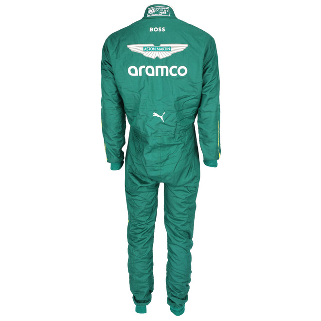 Lance Stroll Aston Martin Aramco F1 Team 2025 Race Suit - British GP