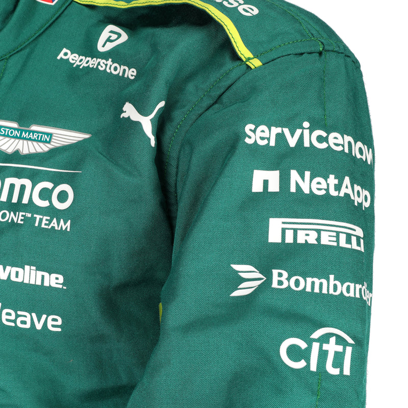 Formula 1 Lance Stroll 2025 Aston Martin British GP race suit premium memorabilia