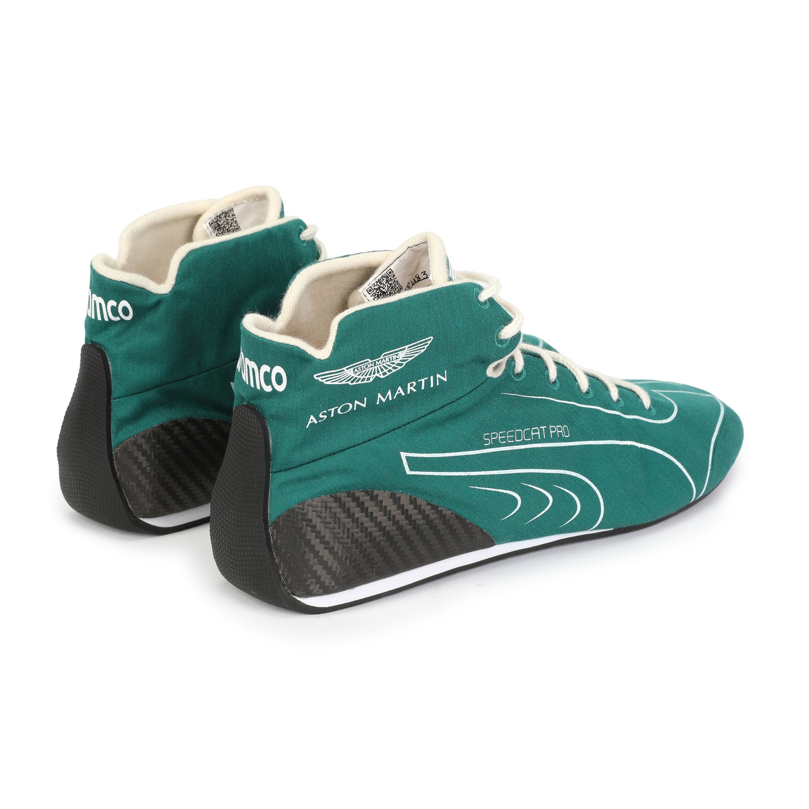 Lance Stroll 2025 Aston Martin Aramco F1 Team un-used boots premium Formula 1 collectible footwear