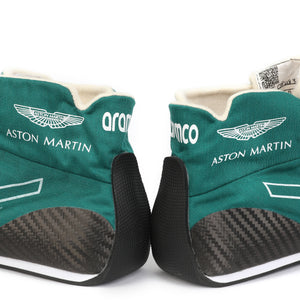 Lance Stroll Aston Martin Aramco F1 Team 2025 racing boots from the Formula 1 season collector piece