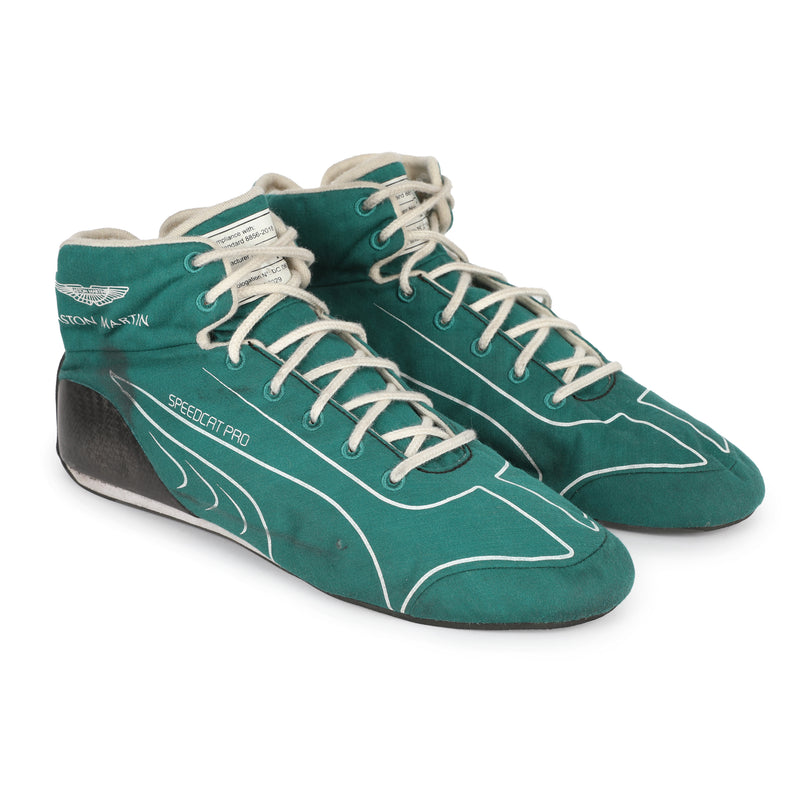 Lance Stroll 2025 Aston Martin Aramco F1® Team Race Boots - Saudi Arabian GP