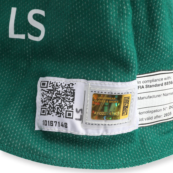 Auction LOT 090 - Lance Stroll 2025 Aston Martin Aramco F1 Team Balaclava