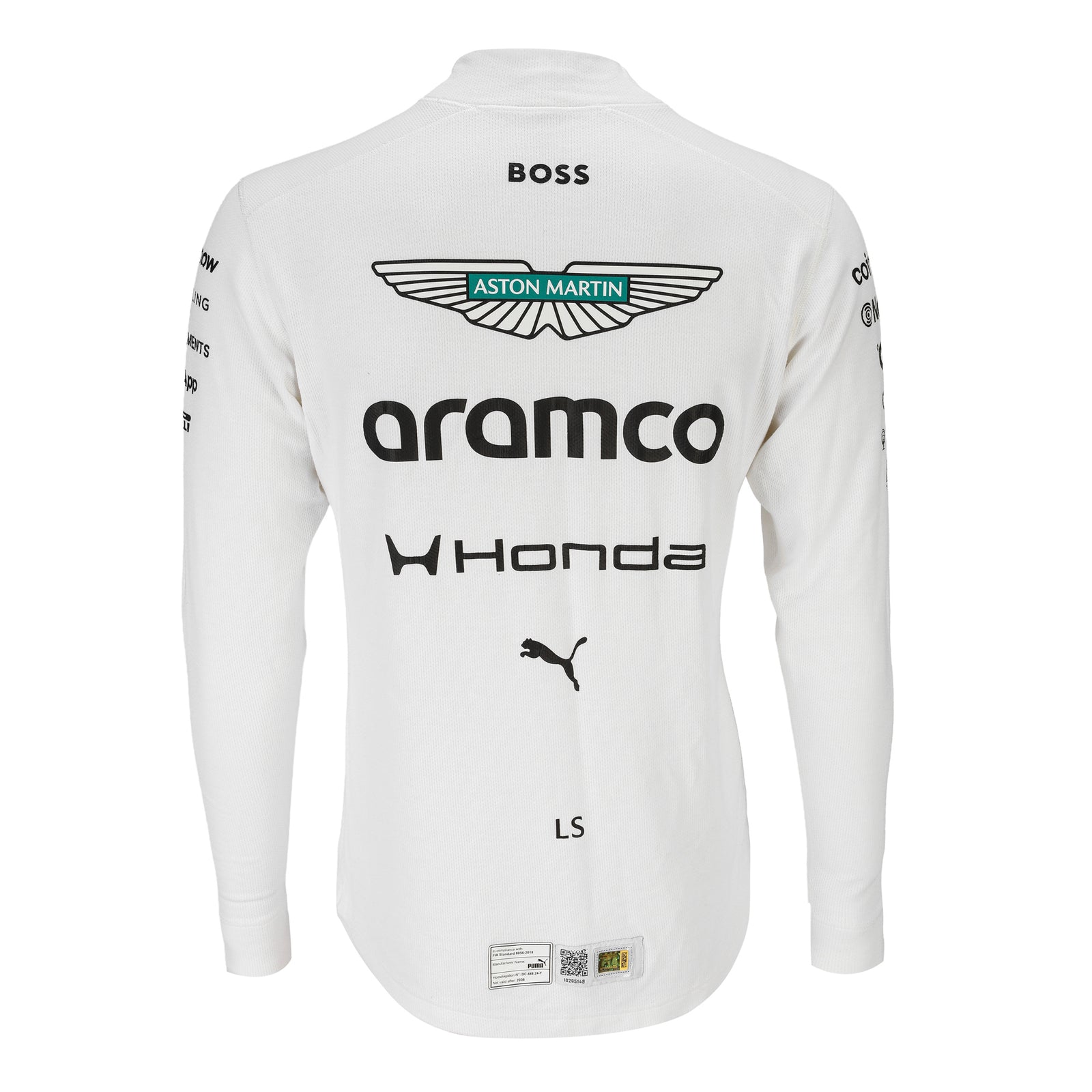 Season Launch LOT 049 - Lance Stroll 2026 Aston Martin Nomex - Bahrain First Test