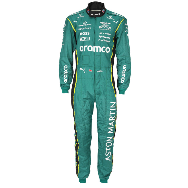 The Austin Auction LOT 082 - Lance Stroll Un-Signed 2026 Grand Prix Used Suit - Australian GP