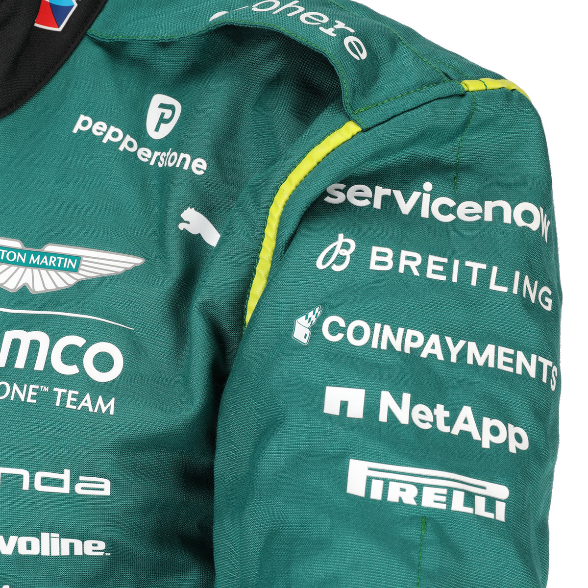 The Austin Auction LOT 083 - Lance Stroll Un-Signed 2026 Grand Prix Used Suit- Spanish GP