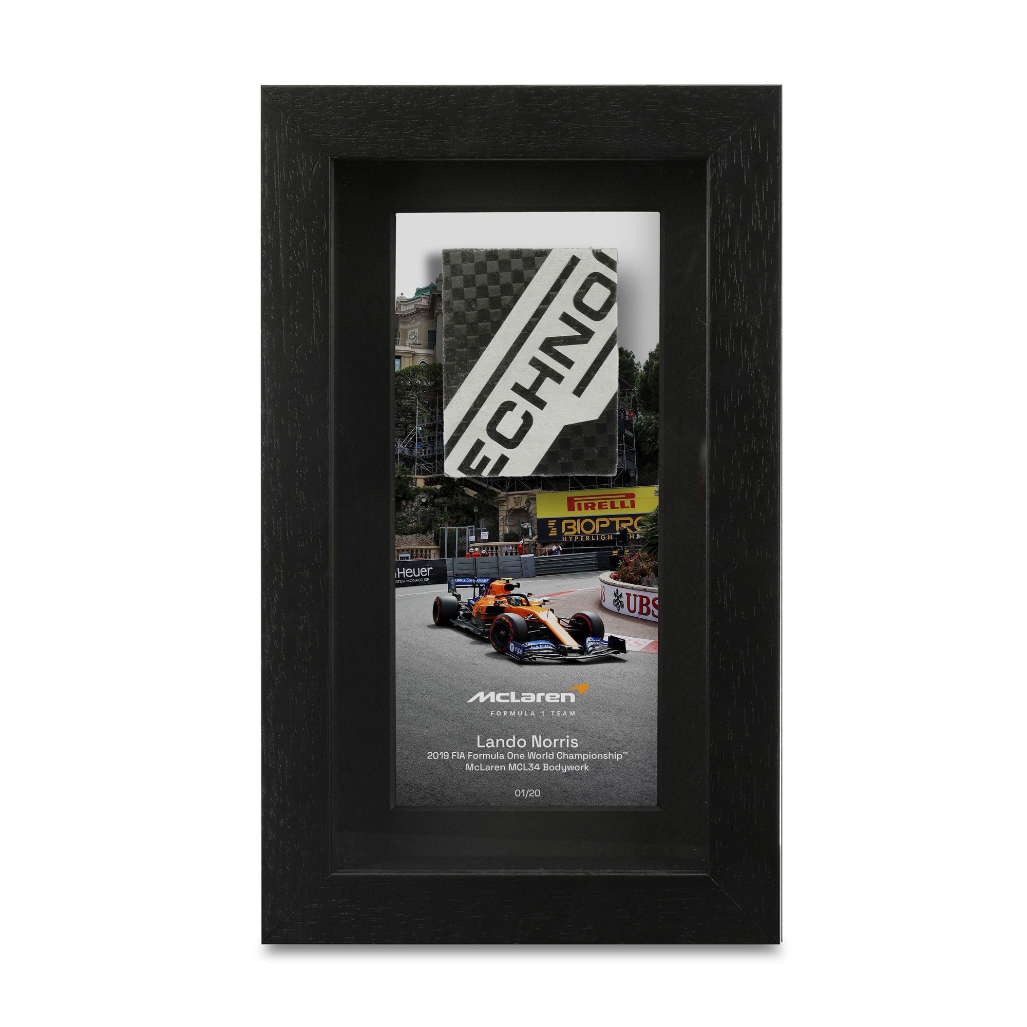 Limited Editions Lando Norris 2019 McLaren F1 Team Desktop Bodywork & Photo