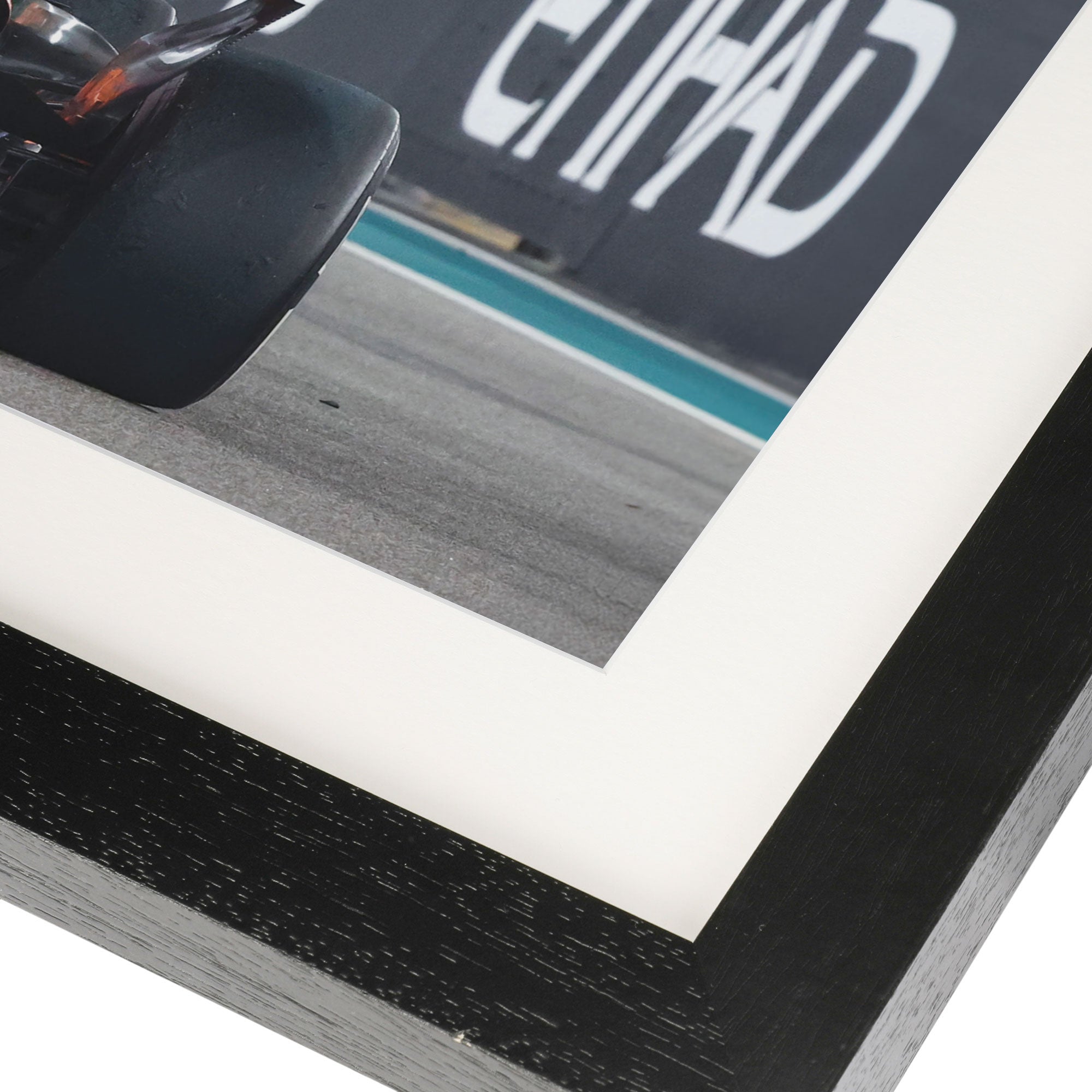 Lando Norris 2024 McLaren F1 Team Frame Print - Abu Dhabi GP