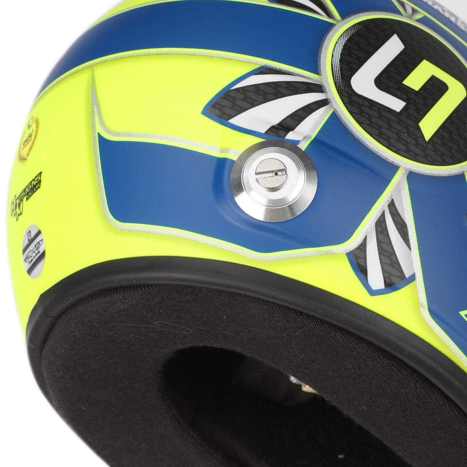 LOT 602 - Lando Norris 2020 1:2 Signed Mini Helmet