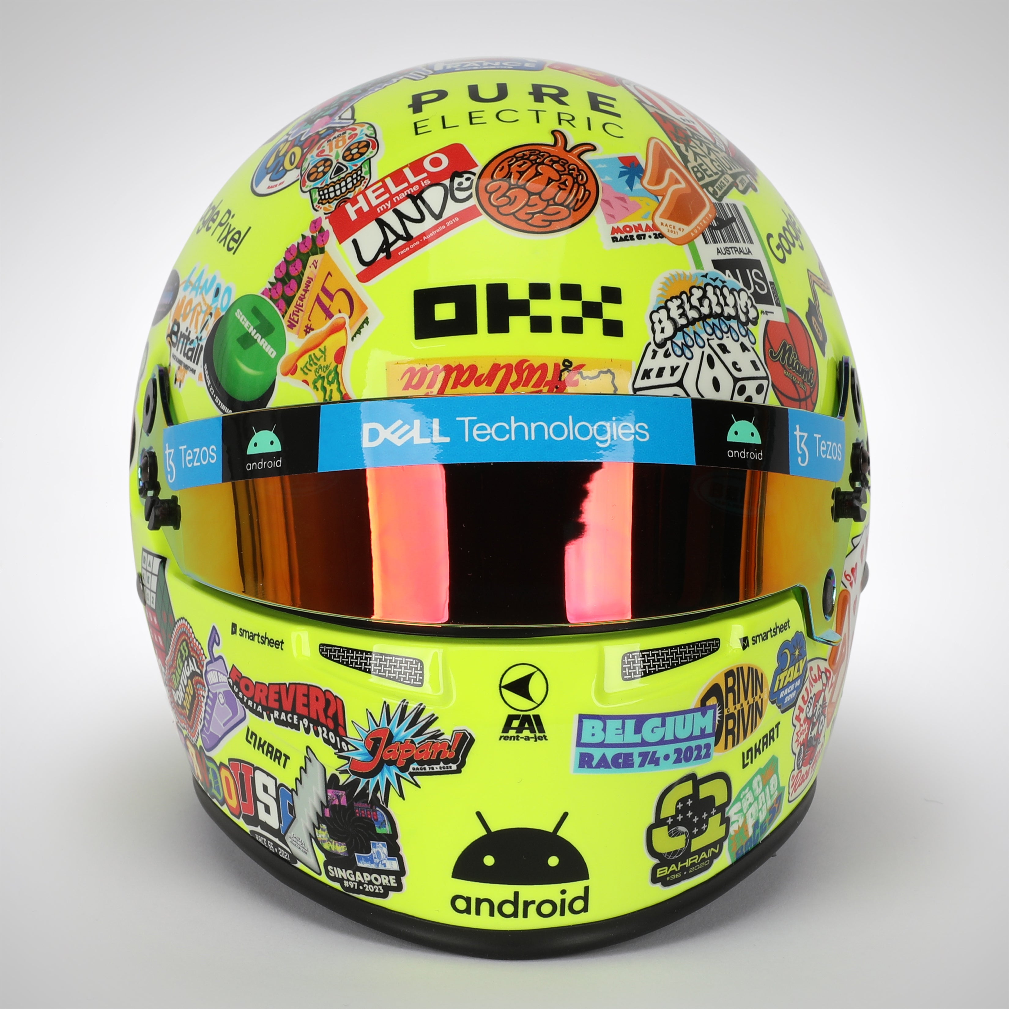 Lando Norris 2023 1:2 Scale Helmet - United States GP