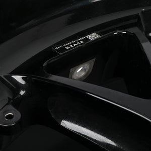 Lando Norris 2023 McLaren F1 Team Qatar Grand Prix-used front wheel rim table, collector furniture made from an authentic Formula 1 component