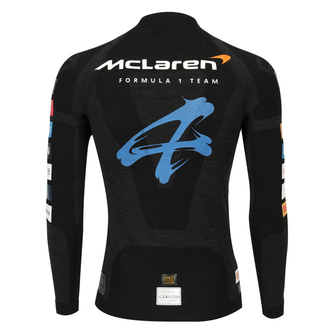 The Austin Auction LOT 018 - Lando Norris 2024 Japanese GP Race-Used Nomex – Signed by Lando Norris & Oscar Piastri