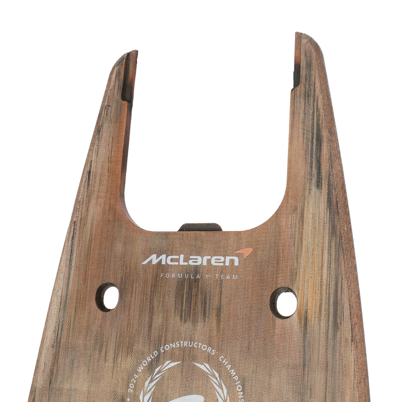 Lando Norris 2024 McLaren F1 Team Race Used Skid Plank Wall Art - Canadian GP
