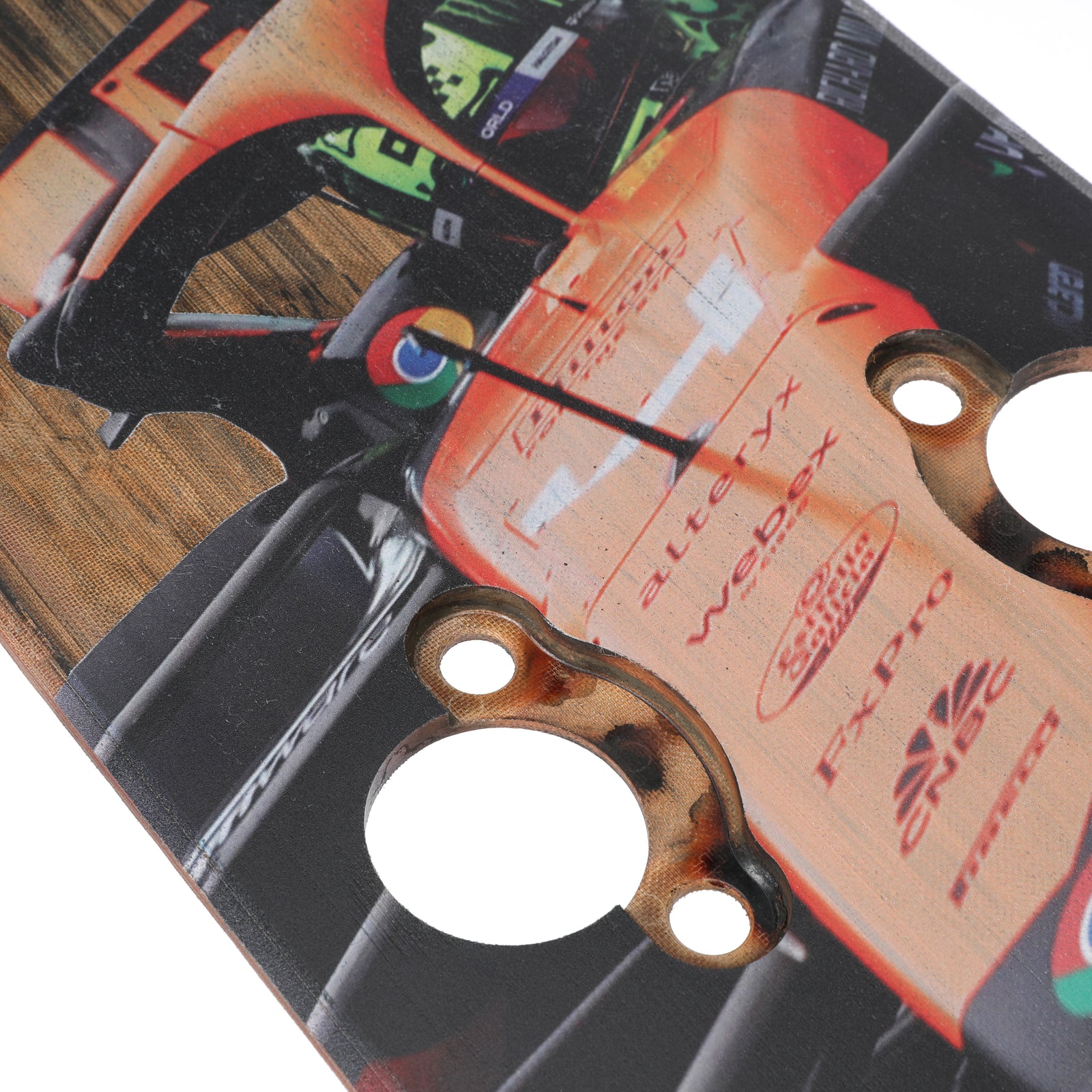 Lando Norris 2024 McLaren F1 Team Race Used Skid Plank Wall Art - Canadian GP