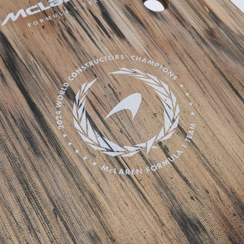 Lando Norris 2024 McLaren F1 Team Race Used Skid Plank Wall Art - Mexico City GP