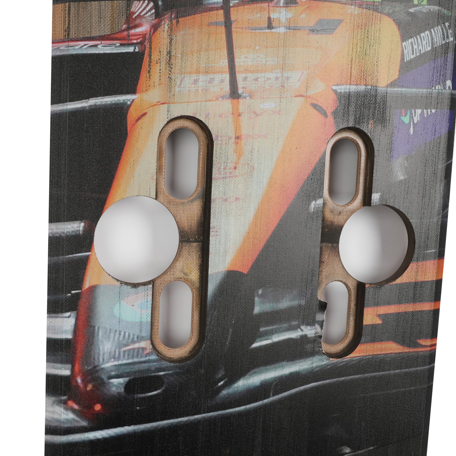 Lando Norris 2024 McLaren Formula One Team Race Used Front Skid Plank Wall Art - Qatar GP