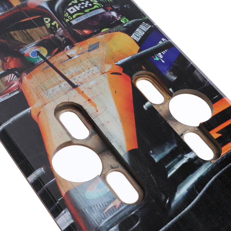 Lando Norris 2024 McLaren Formula One Team Sprint Race Used Front Skid Plank Wall Art - Qatar GP