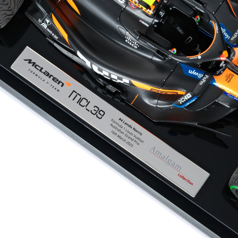 Lando Norris 2025 1:8 Scale McLaren MCL39 - Australian GP