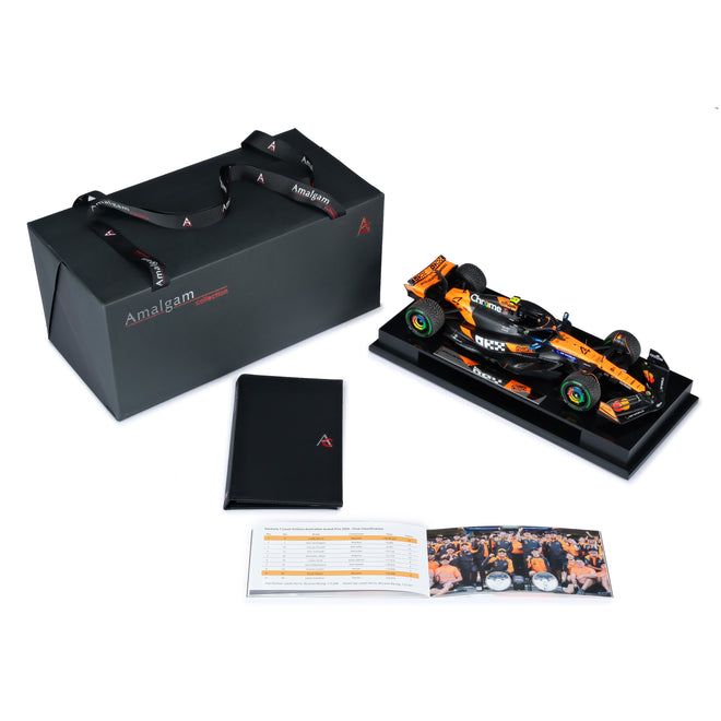 EARLY LOT 042 - Lando Norris 2025 1.18 Scale McLaren MCL39 AUSTRALIAN GP