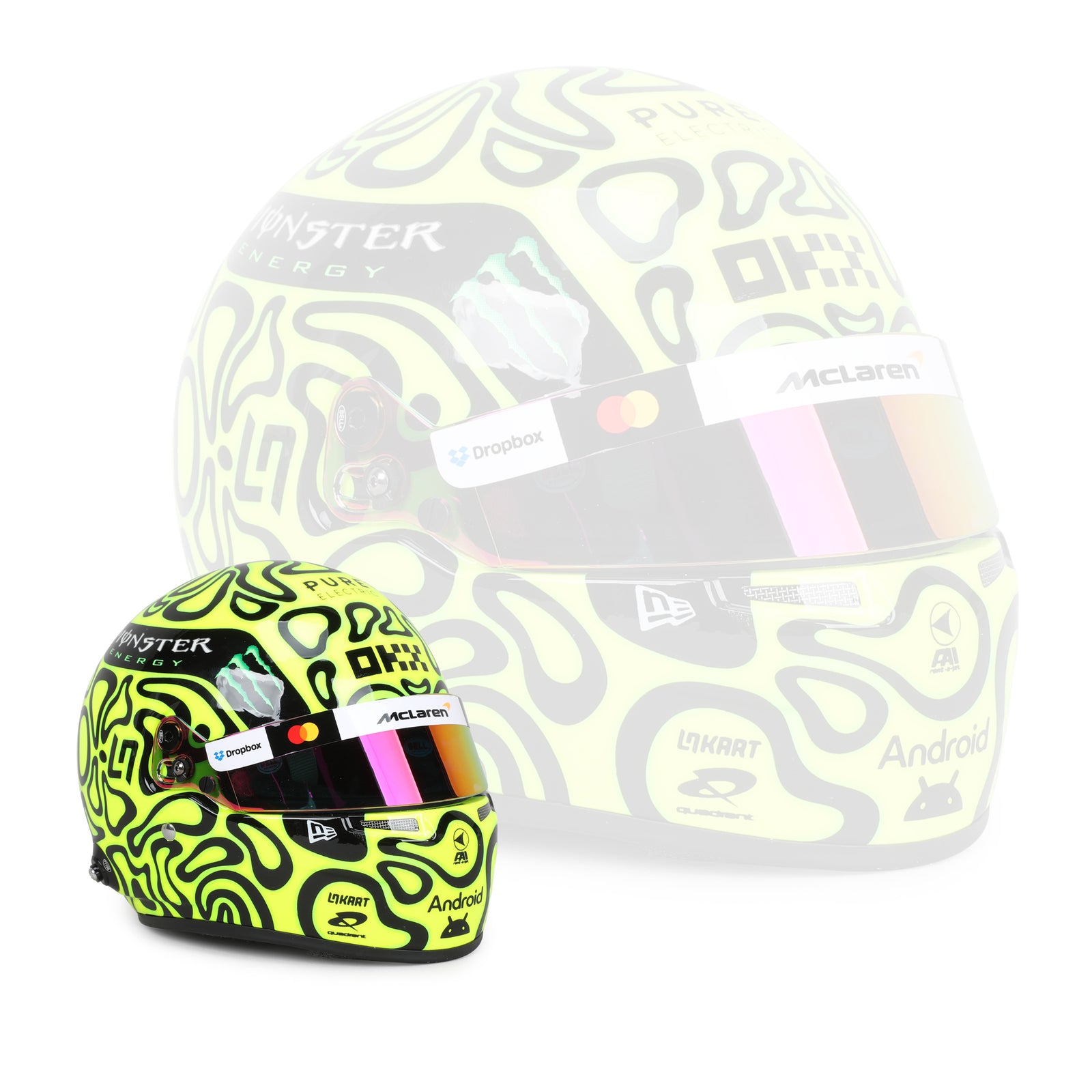 Lando Norris 2025 1:2 Scale Helmet