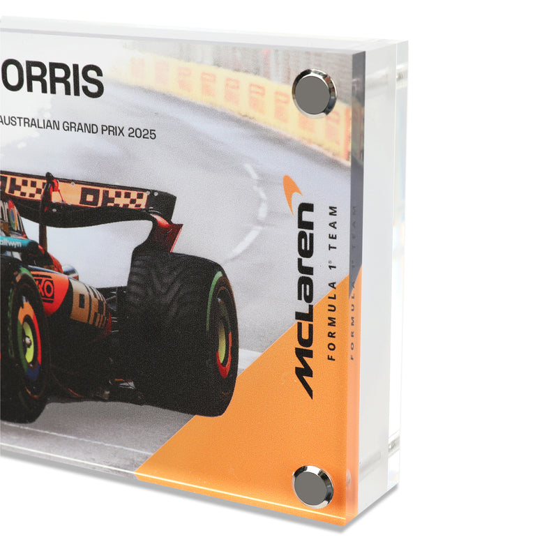 Lando Norris 2025 Australian Grand Prix Winning McLaren Skid Plank – Race-Used – Limited Edition of 200