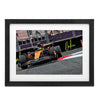 Lando Norris 2025 McLaren Framed Photo - Azerbaijan GP