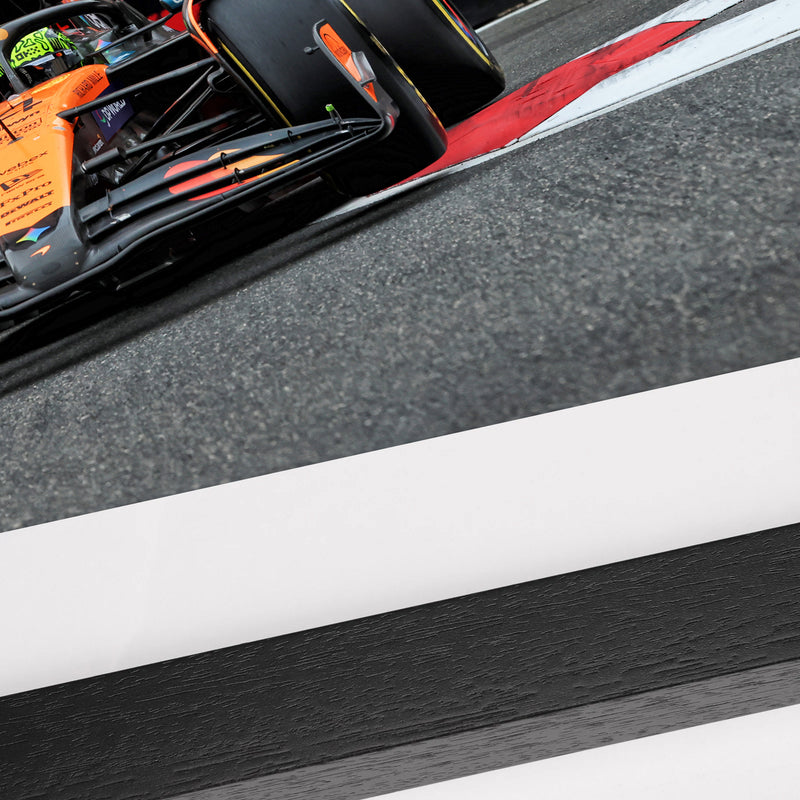 Lando Norris 2025 McLaren Framed Photo - Azerbaijan GP