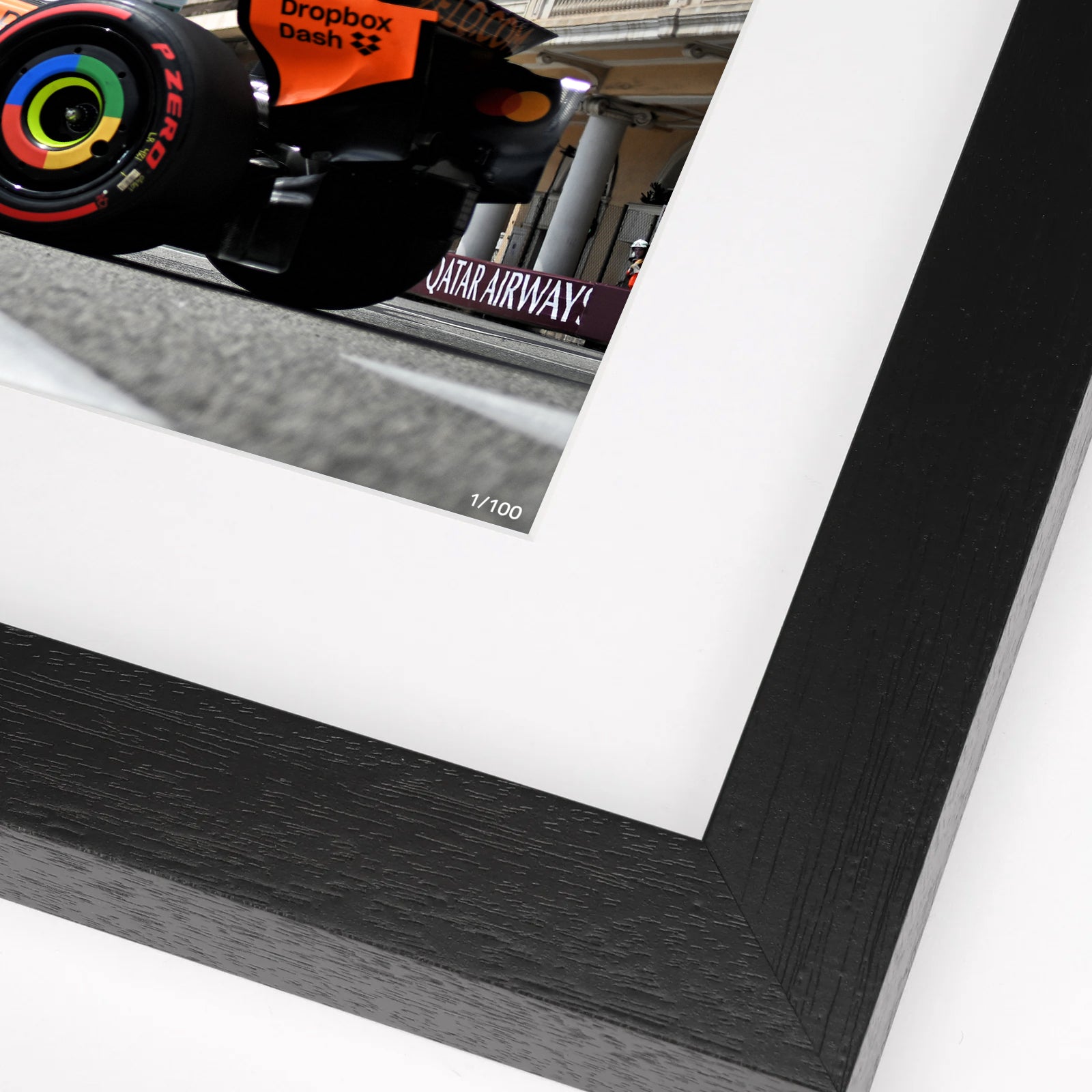 Lando Norris 2025 McLaren Framed Photo - Monaco GP