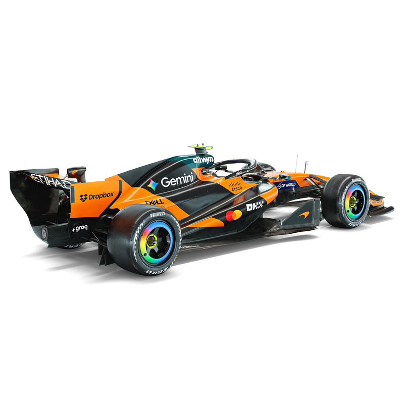 Lando Norris 2026 McLaren MCL40 1:8 Scale Model - Miami GP Amalgam Collection