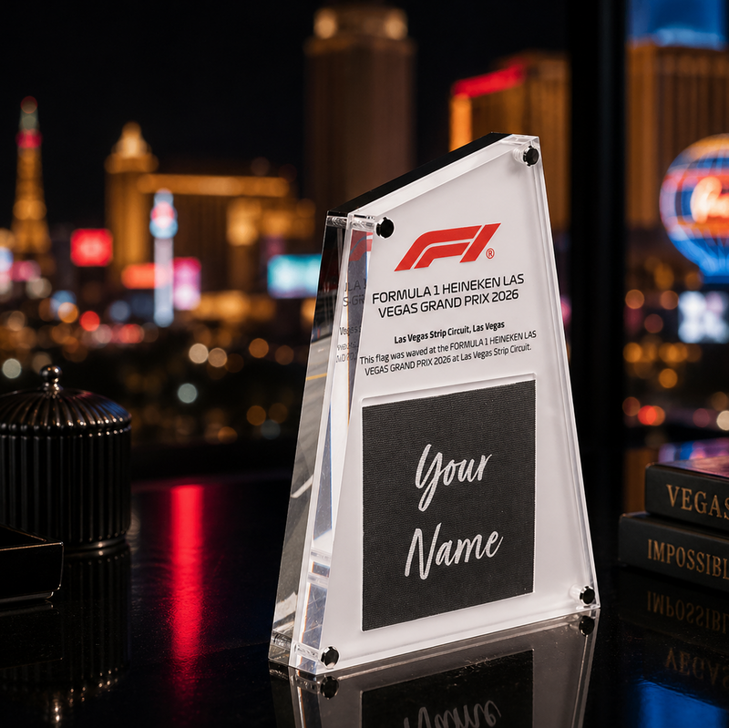 Own the Chequered Flag - 2026 Las Vegas Grand Prix