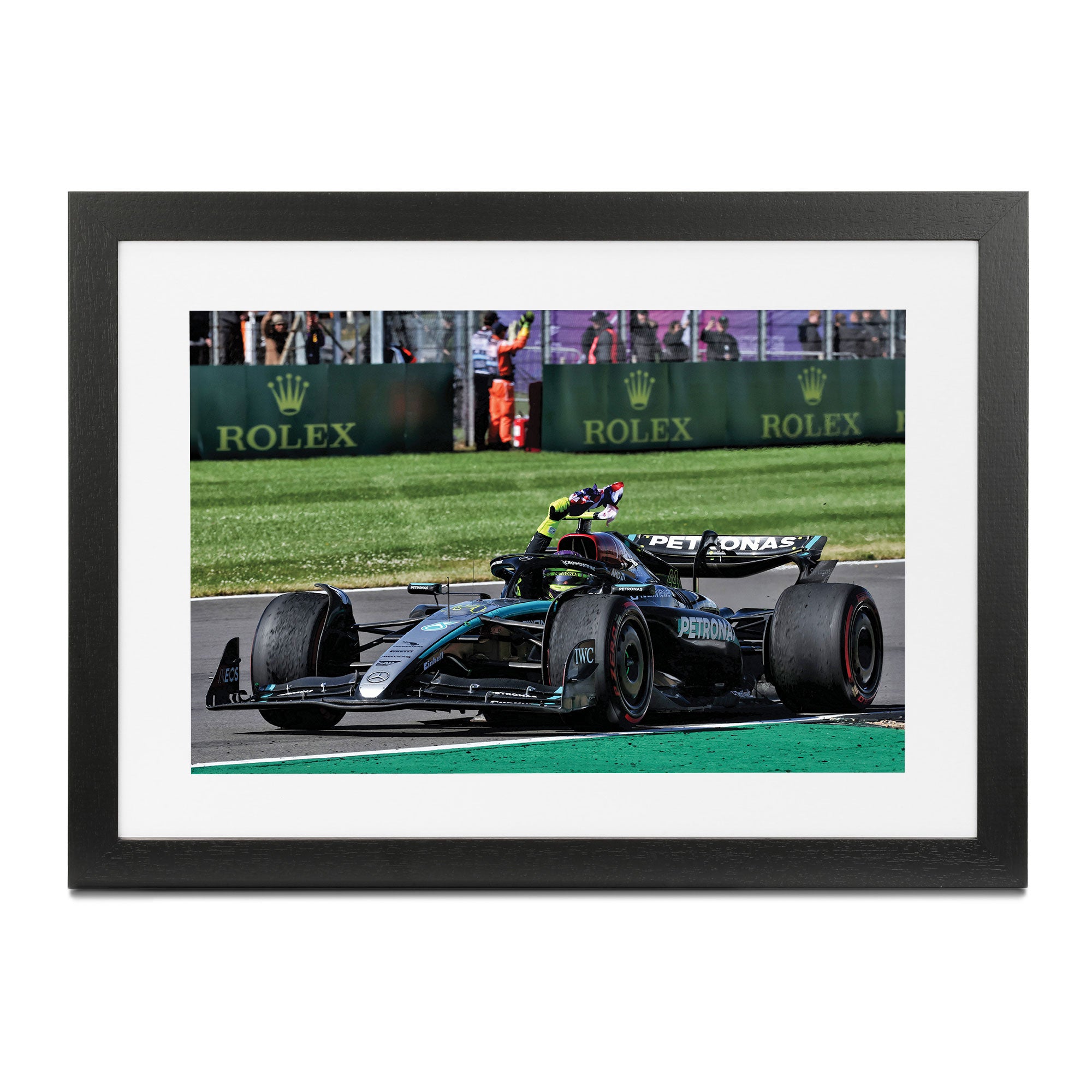 Lewis Hamilton 2024 Mercedes AMG Petronas Print - Final Tour - British GP