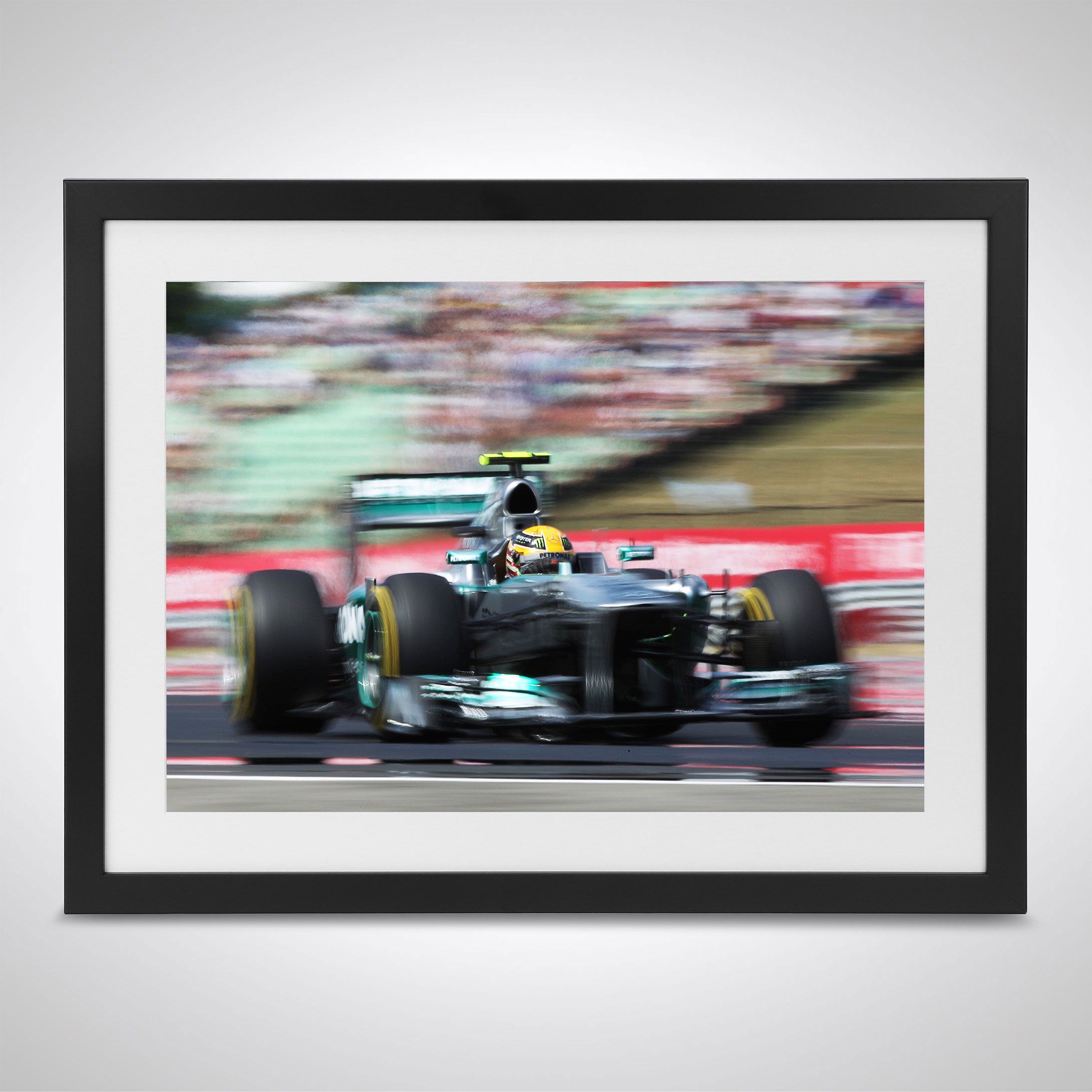 Lewis Hamilton 2013 Print – Hungarian GP