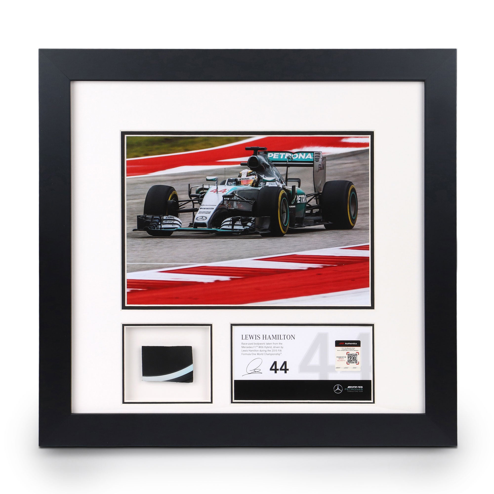 Lewis Hamilton 2015 Bodywork & Photo - United States GP