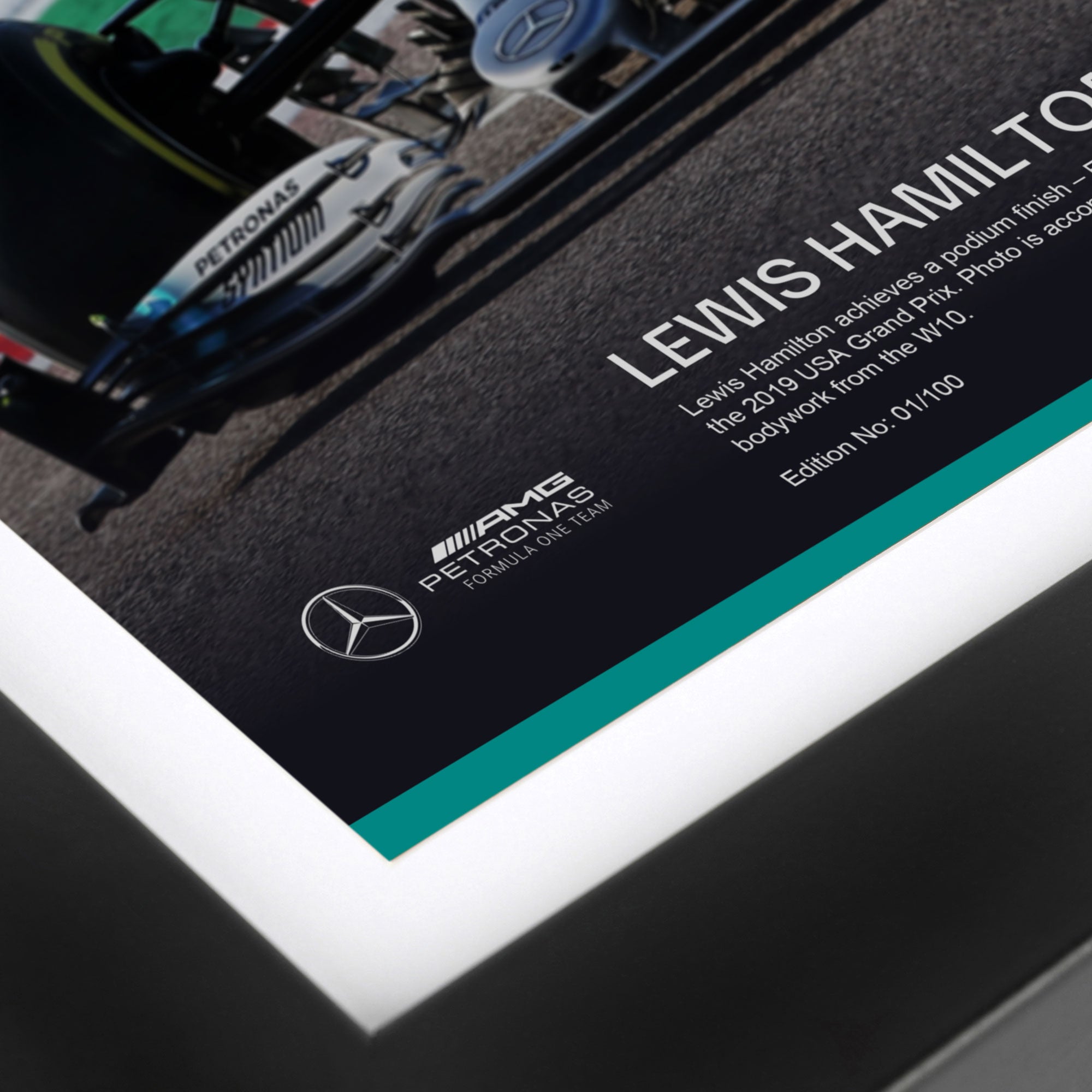 Lewis Hamilton 2019 Bodywork & Photo - United States GP