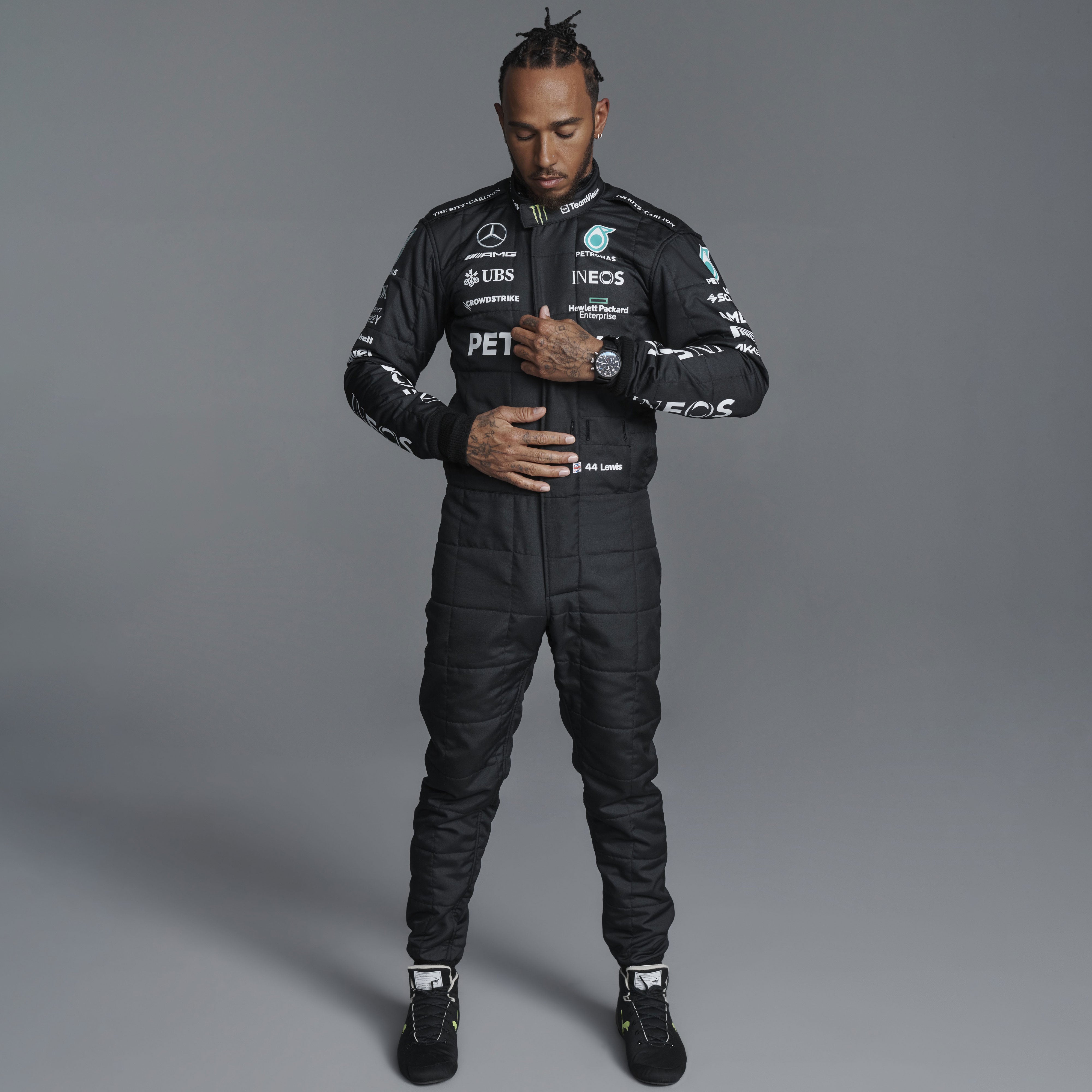 Lewis Hamilton 2023 Replica Mercedes-AMG Petronas F1 Team Race Suit
