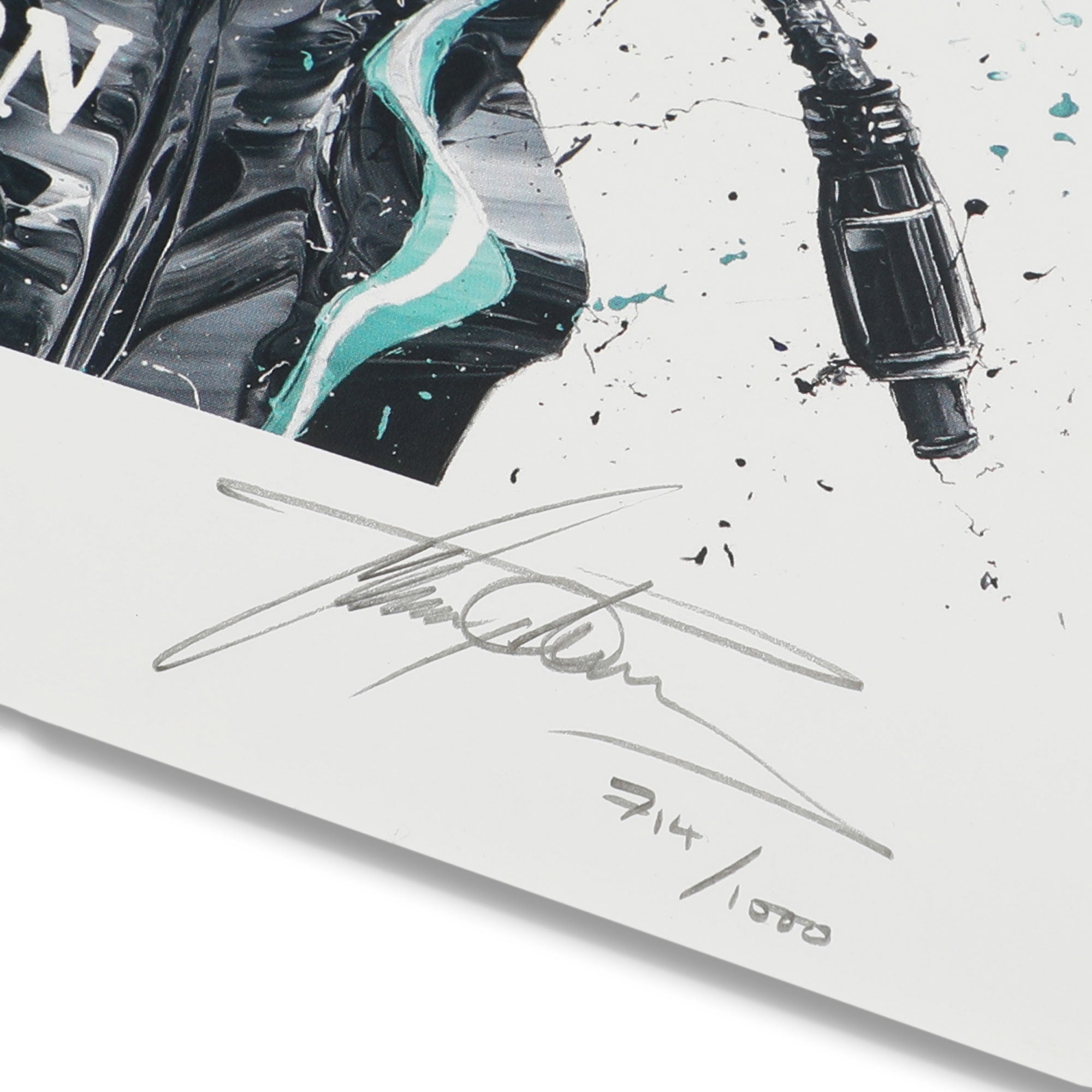 Lewis Hamilton 2020 Tribute Print - David Johnson