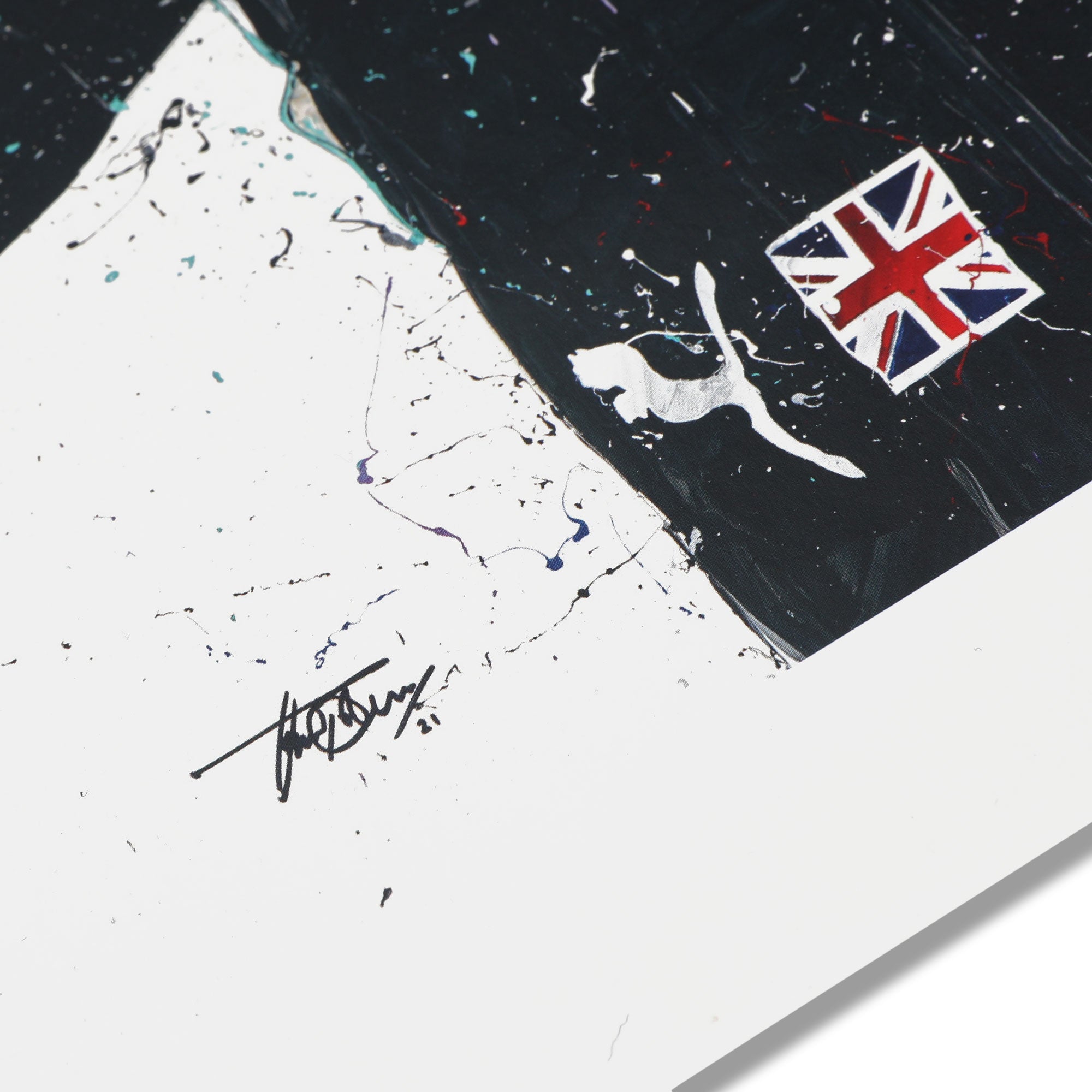 Lewis Hamilton 2020 Tribute Print - David Johnson