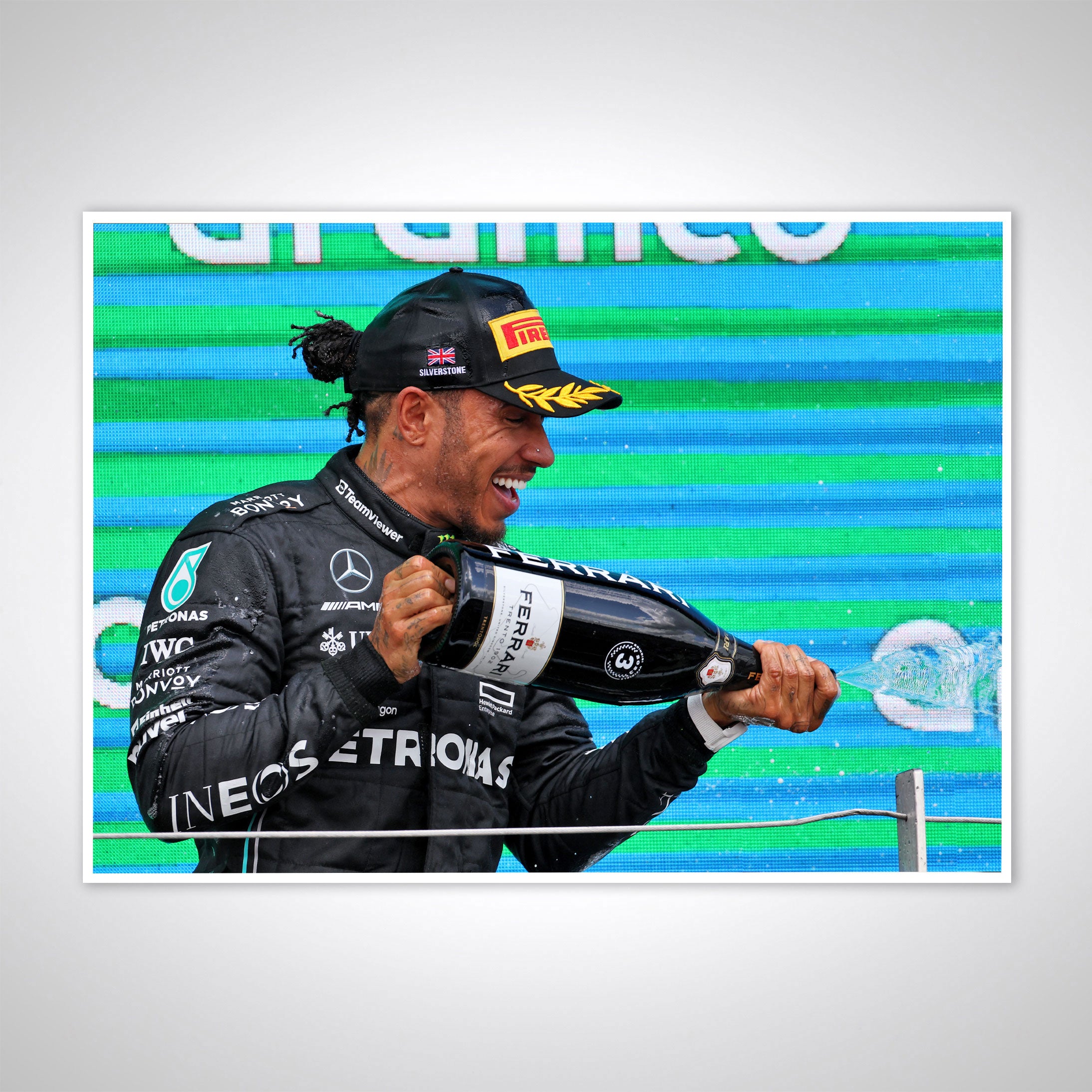 Lewis Hamilton 2023 Print – British GP