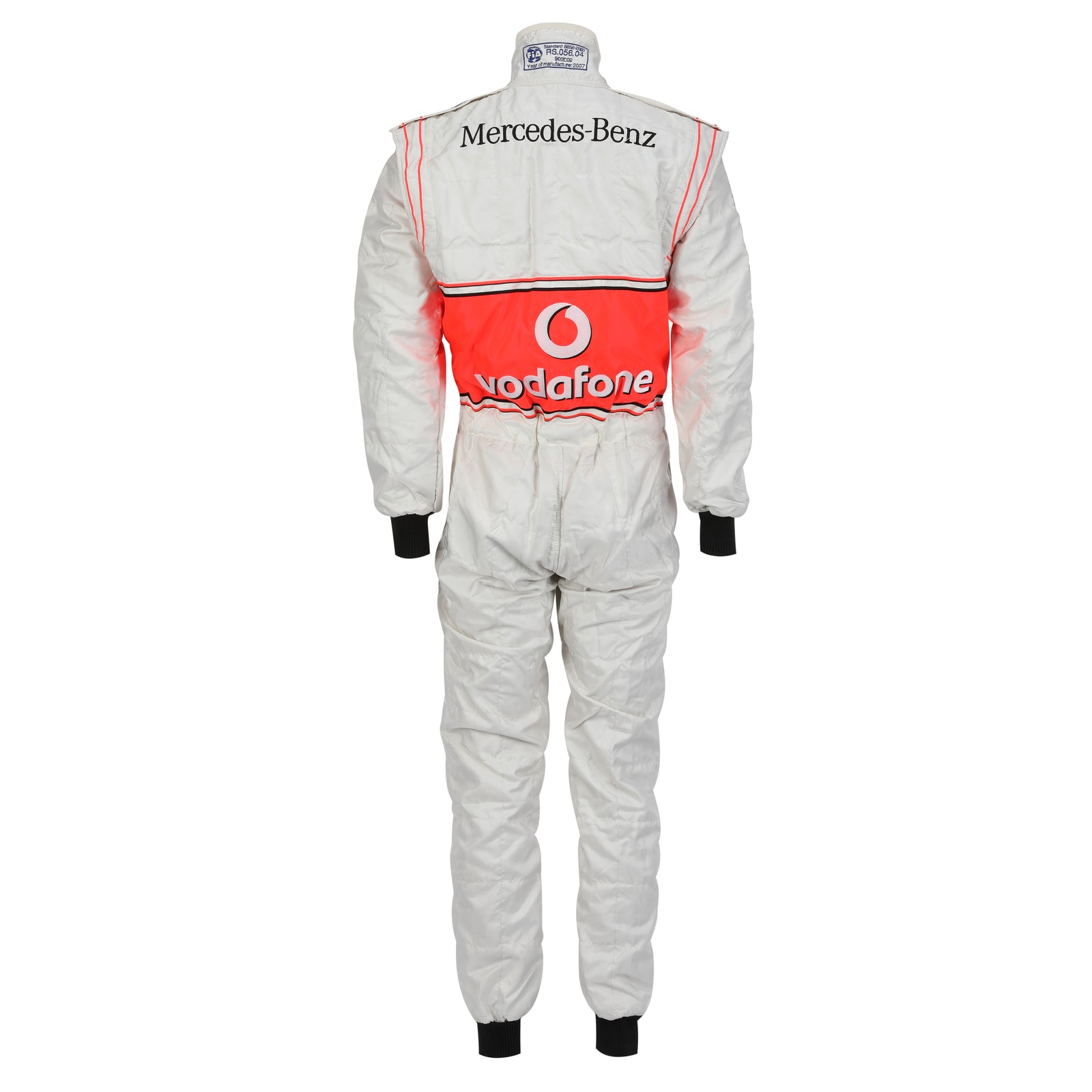 Season Launch 418 - Lewis Hamilton 2007 Used McLaren F1 Team Suit