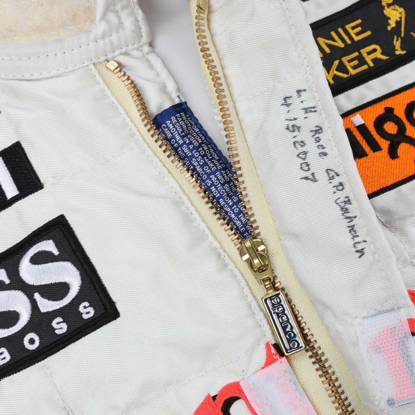 Season Launch 418 - Lewis Hamilton 2007 Used McLaren F1 Team Suit