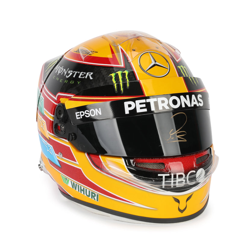 LOT 043 - Lewis Hamilton 2017 Official Replica Helmet with Signed Visor
