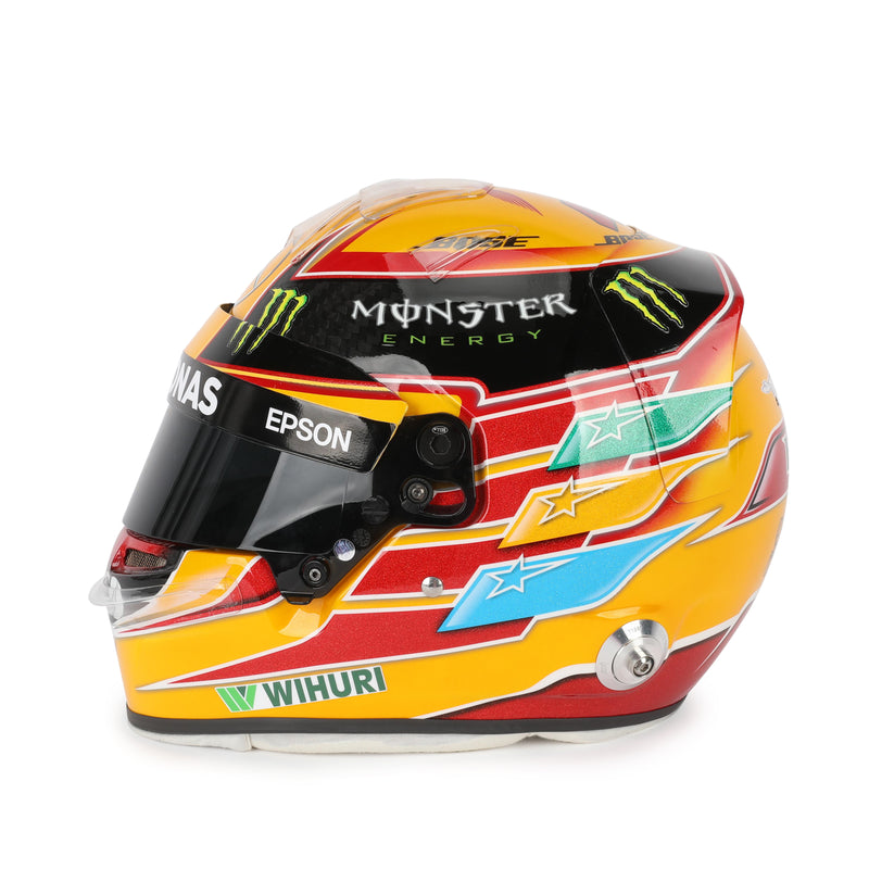 LOT 043 - Lewis Hamilton 2017 Official Replica Helmet with Signed Visor