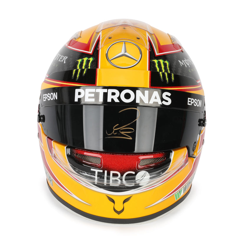 LOT 043 - Lewis Hamilton 2017 Official Replica Helmet with Signed Visor