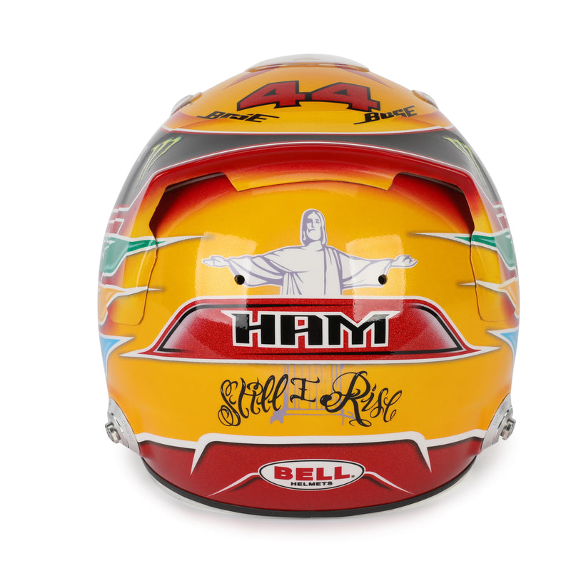 LOT 043 - Lewis Hamilton 2017 Official Replica Helmet with Signed Visor