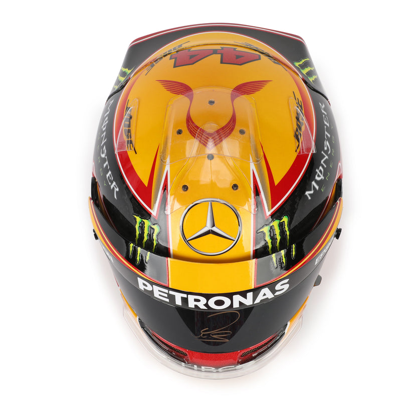LOT 043 - Lewis Hamilton 2017 Official Replica Helmet with Signed Visor