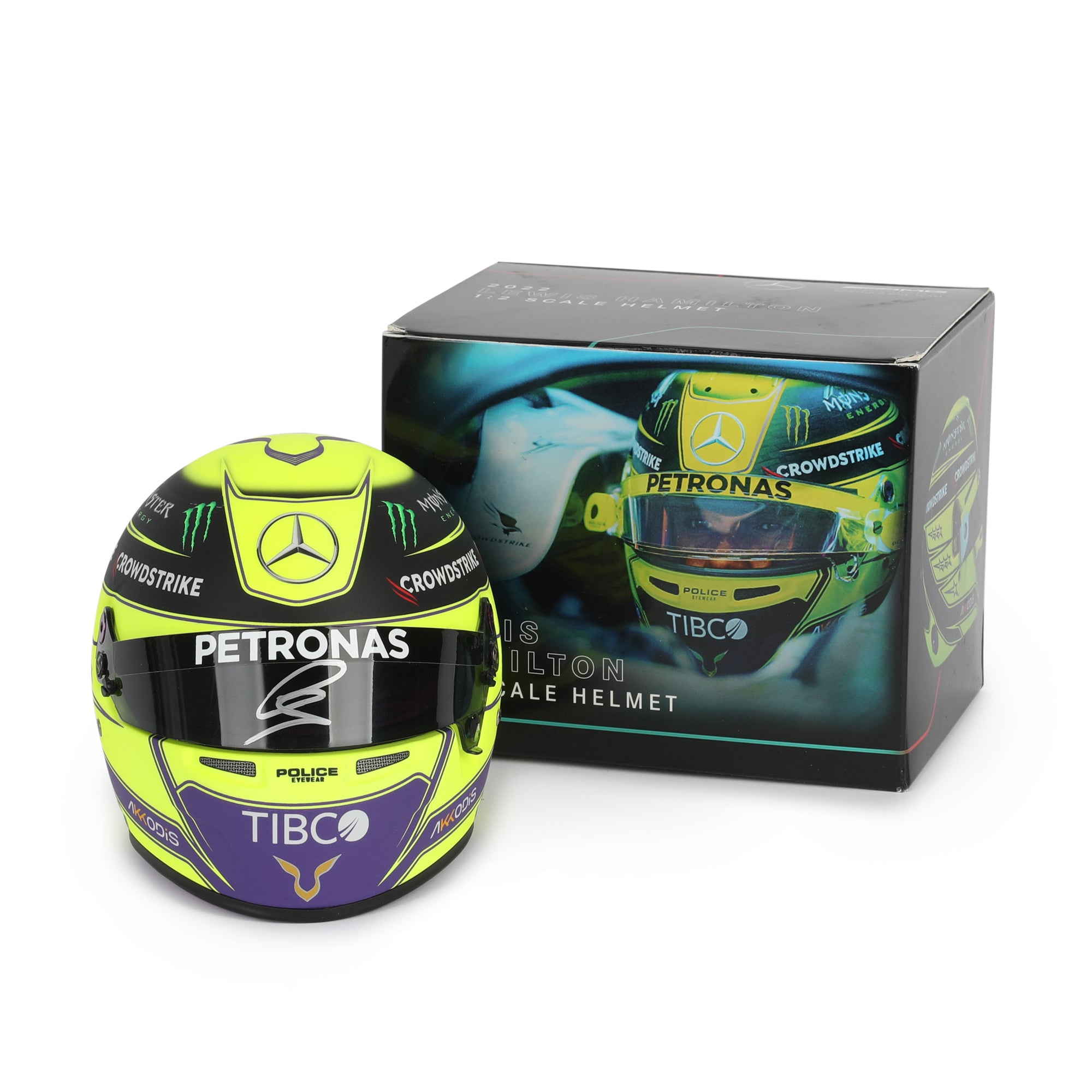 Lewis Hamilton 2022 Signed 1:2 Scale Helmet