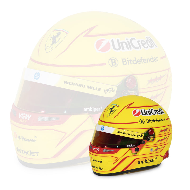 Lewis Hamilton  2025 Season Ferrari 1:2 Scale Helmet