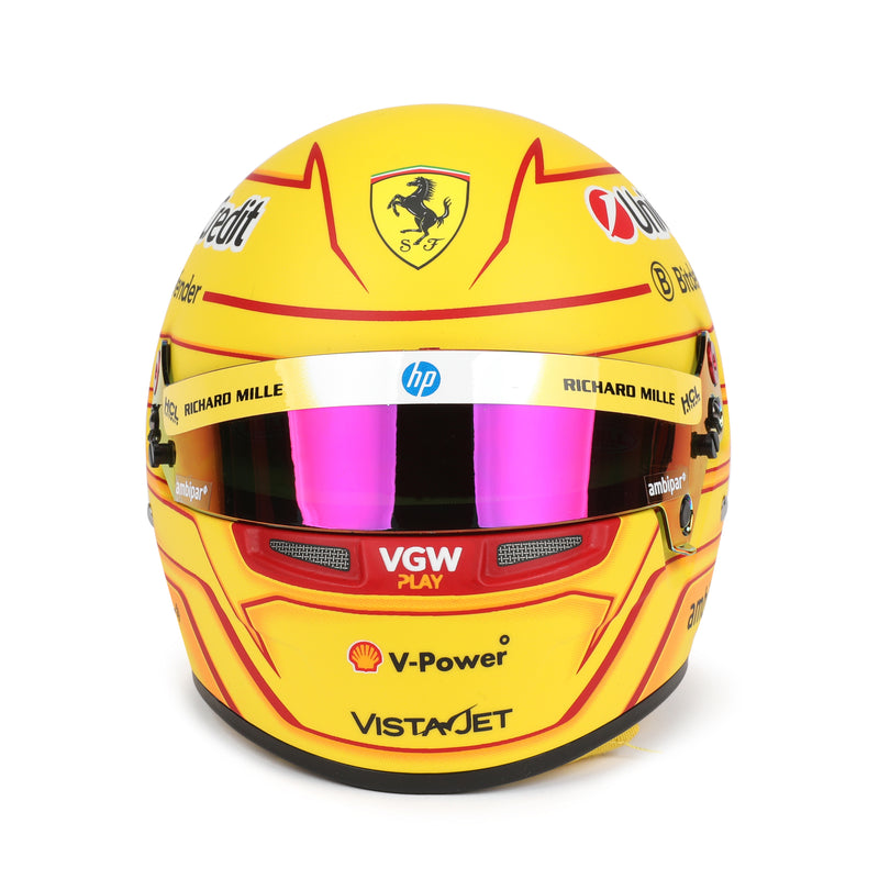 Lewis Hamilton  2025 Season Ferrari 1:2 Scale Helmet