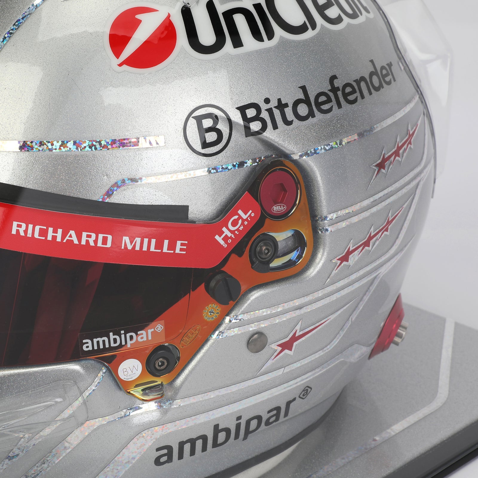 The Silverstone Auction LOT 002 - Lewis Hamilton 2025 Replica Ferrari Helmet – Las Vegas GP